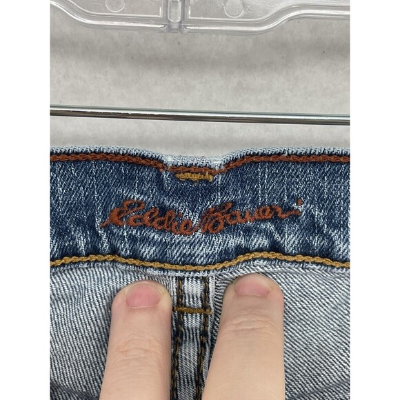 EDDIE BAUER JEANS WOMENS SIZE 10 R MID RISE STRETCH BOOT CUT CASUAL PANTS - Picture 9 of 12